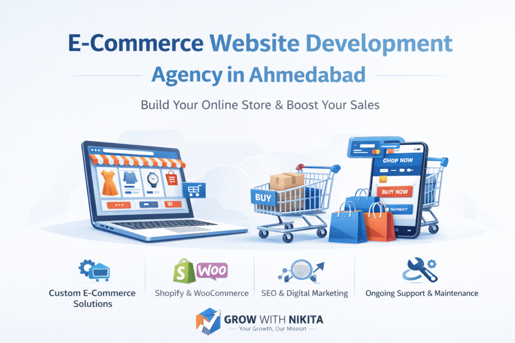 e-commerce website development agency in Ahmedabad